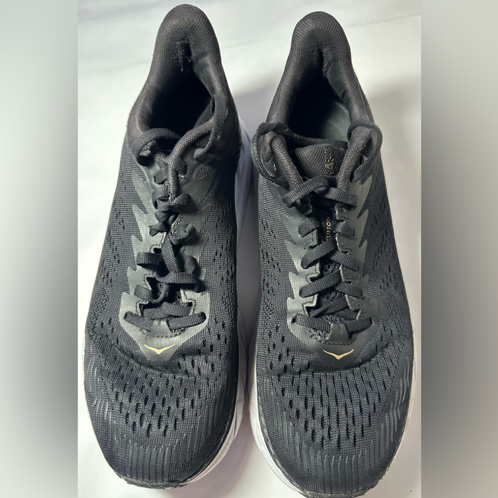 Hoka One One Clifton 7 Running Shoes Black Size 9.5